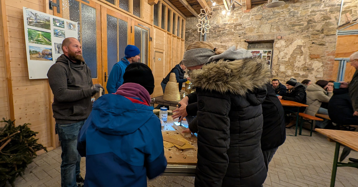 Nachhaltige Bastelaktionen beim Gerchsheimer Weihnachtsmarkt